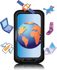 Leverage trade shows with mobile marketing, social media and email