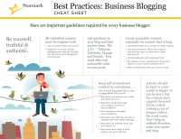 Bloggers Best Practices Cheat Sheet
