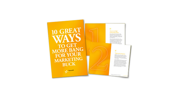 10 Great Ways To Get More Bang For Your Marketing Buck
