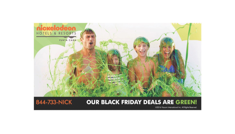 Nick Punta Cana Black Friday Banner Ads