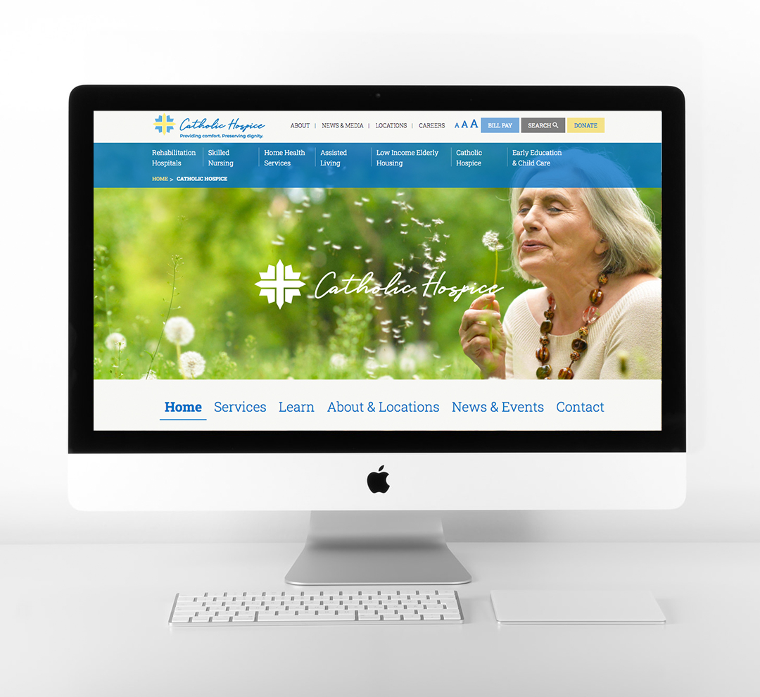 Catholic Hospice home page
