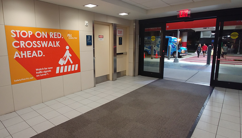 FLL Safety First - Entrance Exit doors.