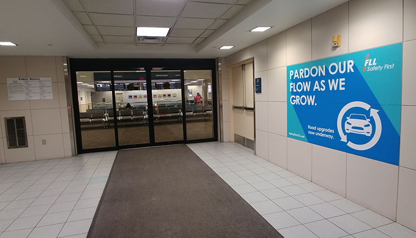 FLL Safety First - Entrance Exit doors.