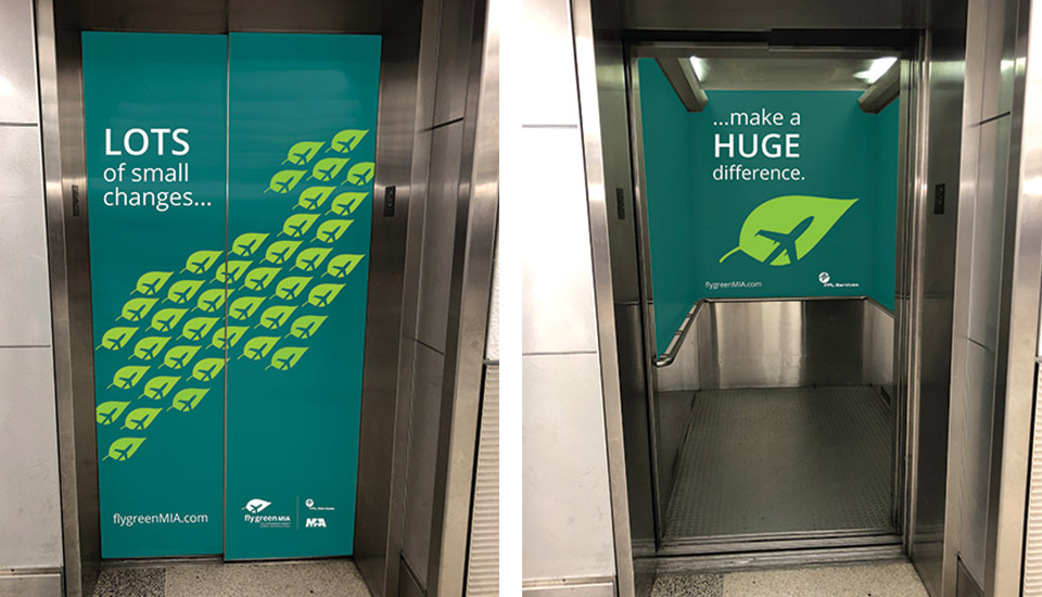 flyGreenMIA elevator doors