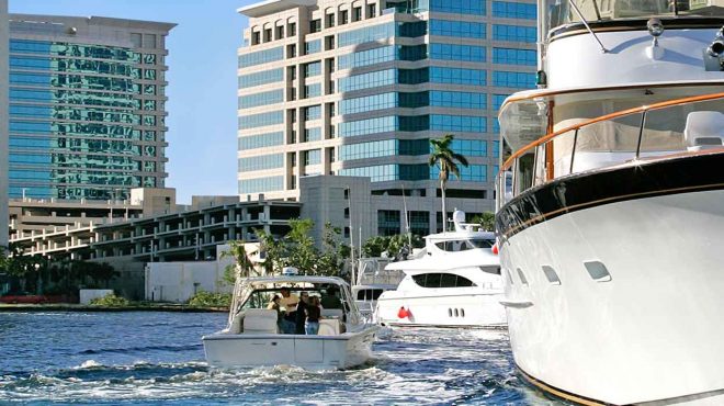 Attracting business to the International Marine Hub in Fort Lauderdale